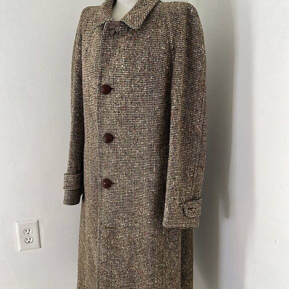 1950s Menswear WaterMill Tweed Coat - Picture 2 of 8